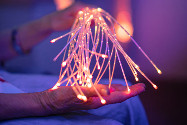 Sala de terapia sensorial Snoezelen - Booking-Senior.com