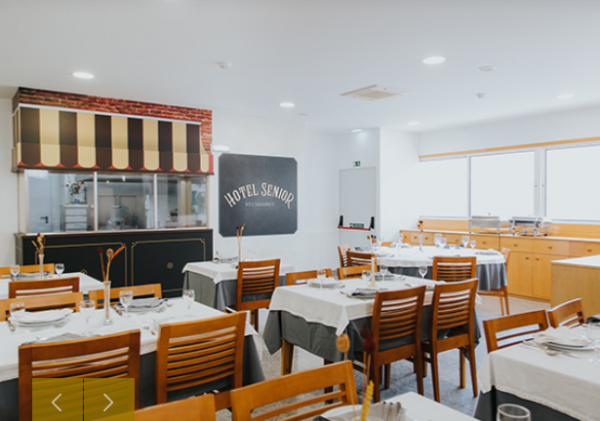Hotel Sénior da Póvoa de Lanhoso Refeitorio